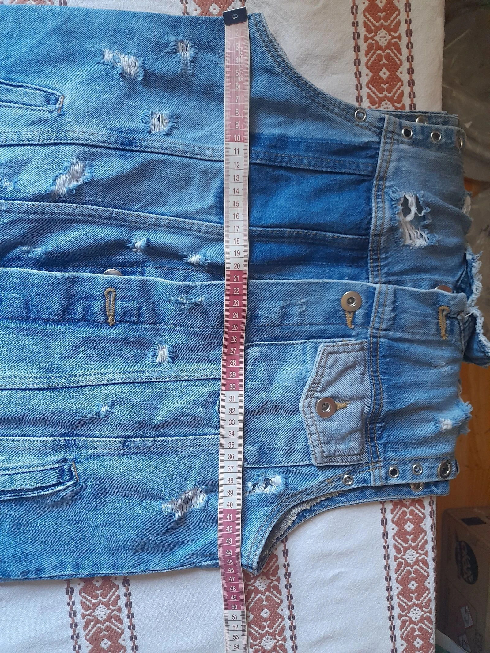 Chaqueta vaquera sin mangas talla 38 – photo 5